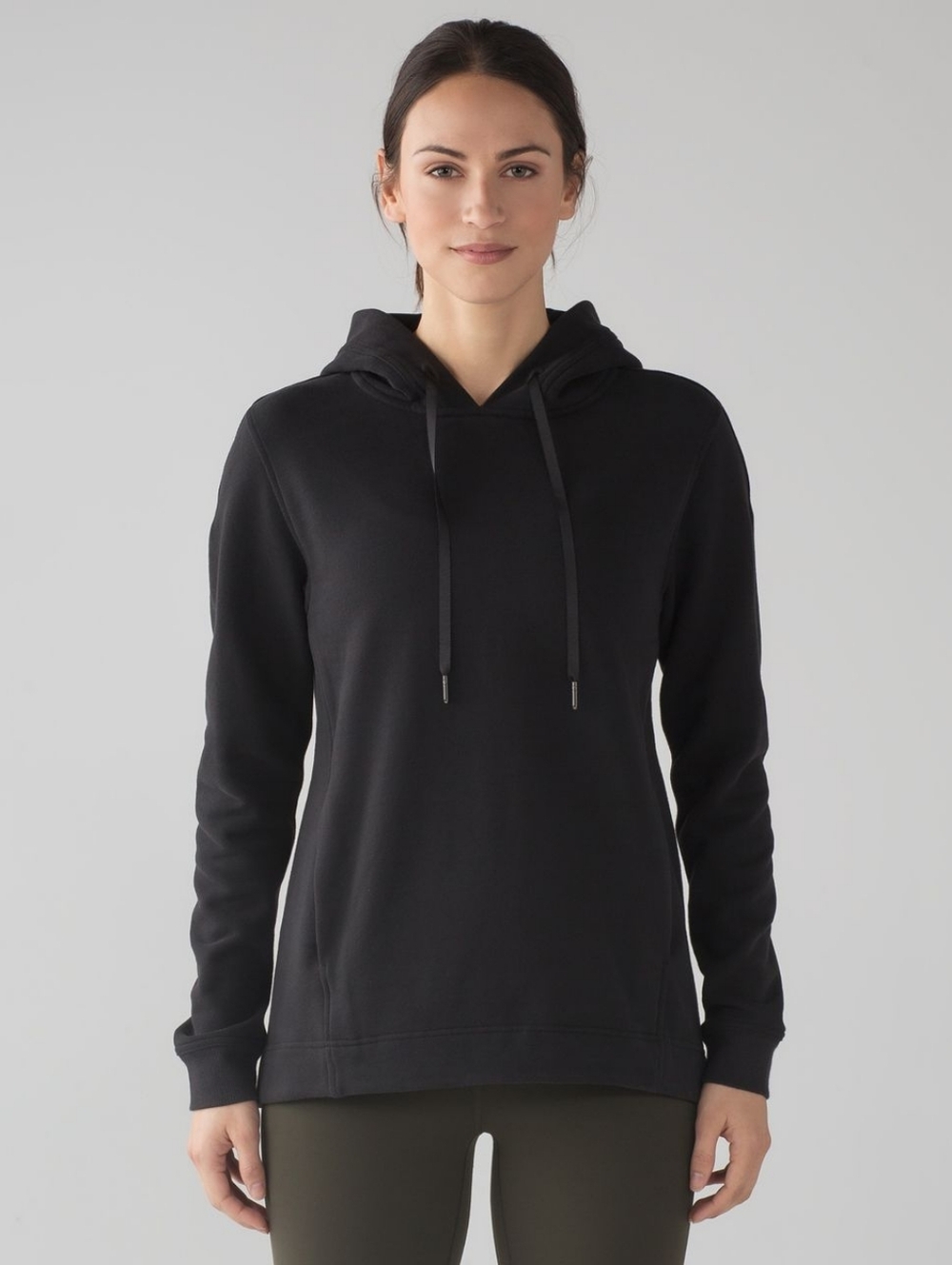 Lululemon Wind Down Pullover in Black Size 8